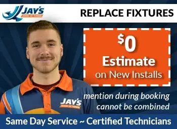 virginia fixture replacement Jay's Heating, Air & Plumbing.