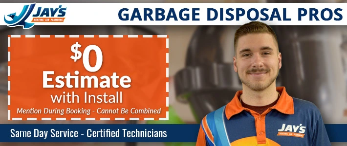 virginia garbage disposal Jay's Heating, Air & Plumbing.