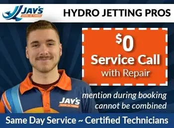 virginia Hydro Jetting Jay's Heating, Air & Plumbing.