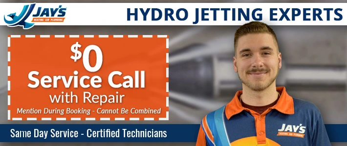 virginia Hydro Jetting Jay's Heating, Air & Plumbing.