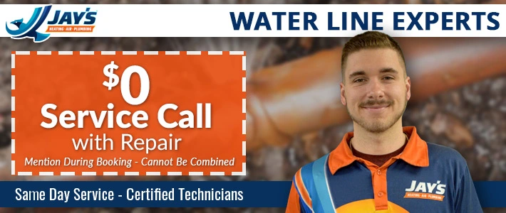 virginia water lines Jay's Heating, Air & Plumbing.